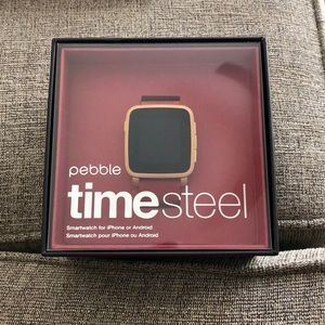 Pebble Time Steel Smartwatch